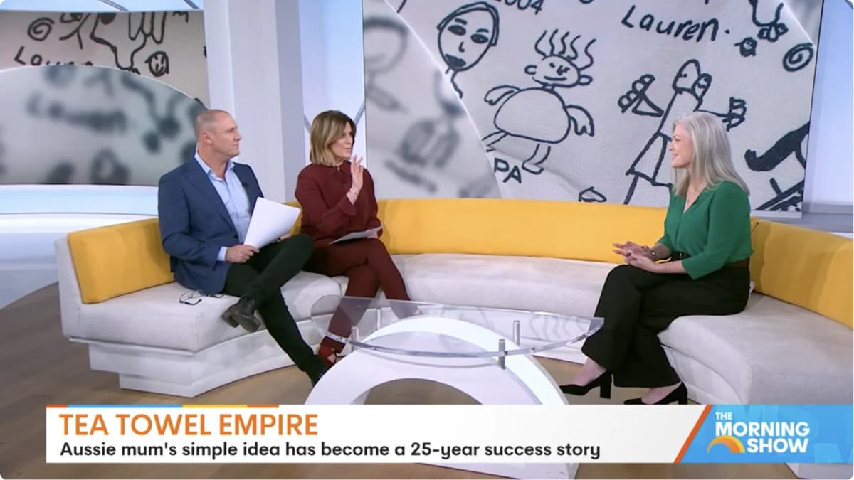 Emma McNeilly interviewed on The Morning Show